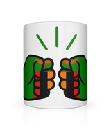We Run Tings, Zambia, Tea, Coffee Ceramic Mug, Cup, White, 11oz