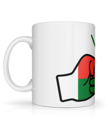 We Run Tings, Madagascar, Tea, Coffee Ceramic Mug, Cup, White, 11oz
