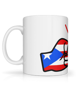 We Run Tings, Puerto Rico, Tea, Coffee Ceramic Mug, Cup, White, 11oz