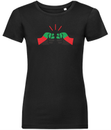 We Run Tings, Martinique, Women's, Organic Ring Spun Cotton, Contemporary Shaped Fit T-Shirt