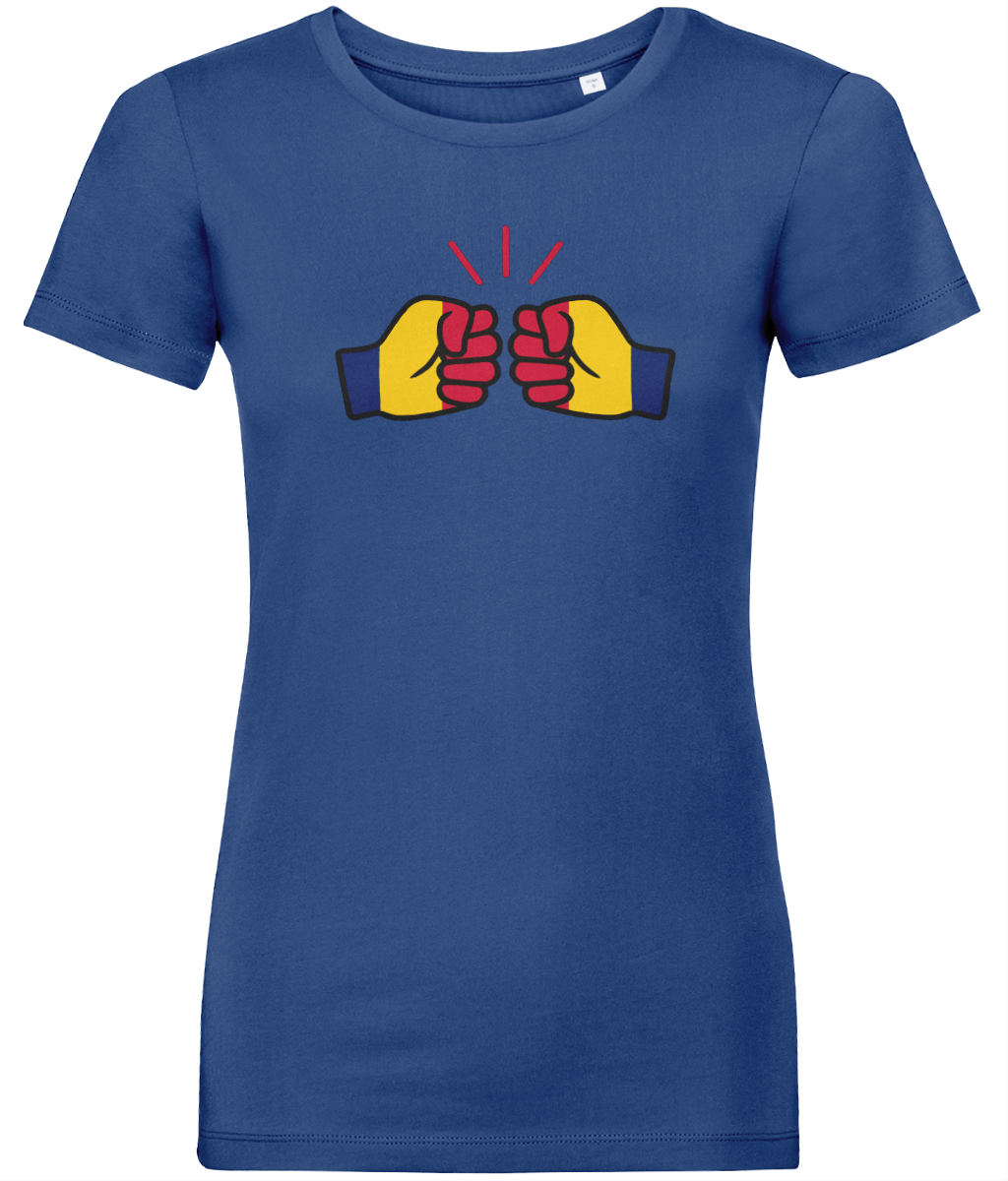 We Run Tings, Chad, Women's, Organic Ring Spun Cotton, Contemporary Shaped Fit T-Shirt