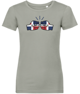 We Run Tings, Dominican Republic, Women's, Organic Ring Spun Cotton, Contemporary Shaped Fit T-Shirt