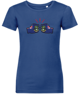 We Run Tings, British Virgin Islands, Women's, Organic Ring Spun Cotton, Contemporary Shaped Fit T-Shirt