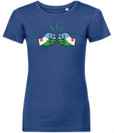 We Run Tings, Djibouti, Women's, Organic Ring Spun Cotton, Contemporary Shaped Fit T-Shirt