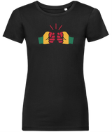 We Run Tings, Mali, Women's, Organic Ring Spun Cotton, Contemporary Shaped Fit T-Shirt