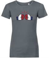 We Run Tings, Guadeloupe, Women's, Organic Ring Spun Cotton, Contemporary Shaped Fit T-Shirt