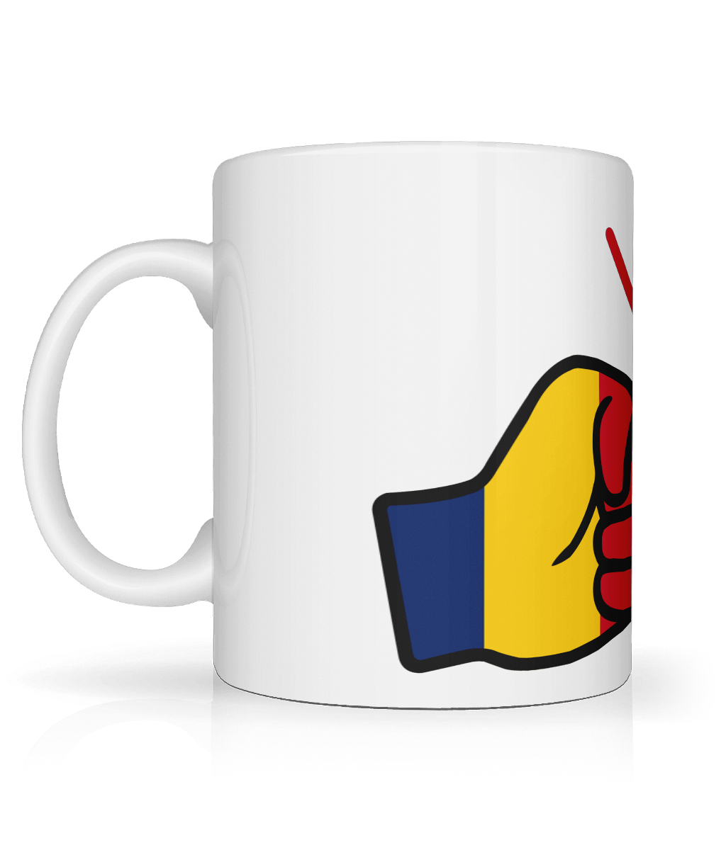 We Run Tings, Chad, Tea, Coffee Ceramic Mug, Cup, White, 11oz