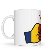We Run Tings, Chad, Tea, Coffee Ceramic Mug, Cup, White, 11oz