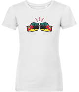 We Run Tings, Mozambique, Women's, Organic Ring Spun Cotton, Contemporary Shaped Fit T-Shirt
