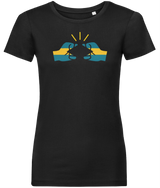 We Run Tings, Bahamas, Women's, Organic Ring Spun Cotton, Contemporary Shaped Fit T-Shirt