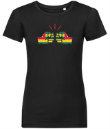 We Run Tings, Togo, Women's, Organic Ring Spun Cotton, Contemporary Shaped Fit T-Shirt