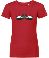 We Run Tings, Sudan, Women's, Organic Ring Spun Cotton, Contemporary Shaped Fit T-Shirt