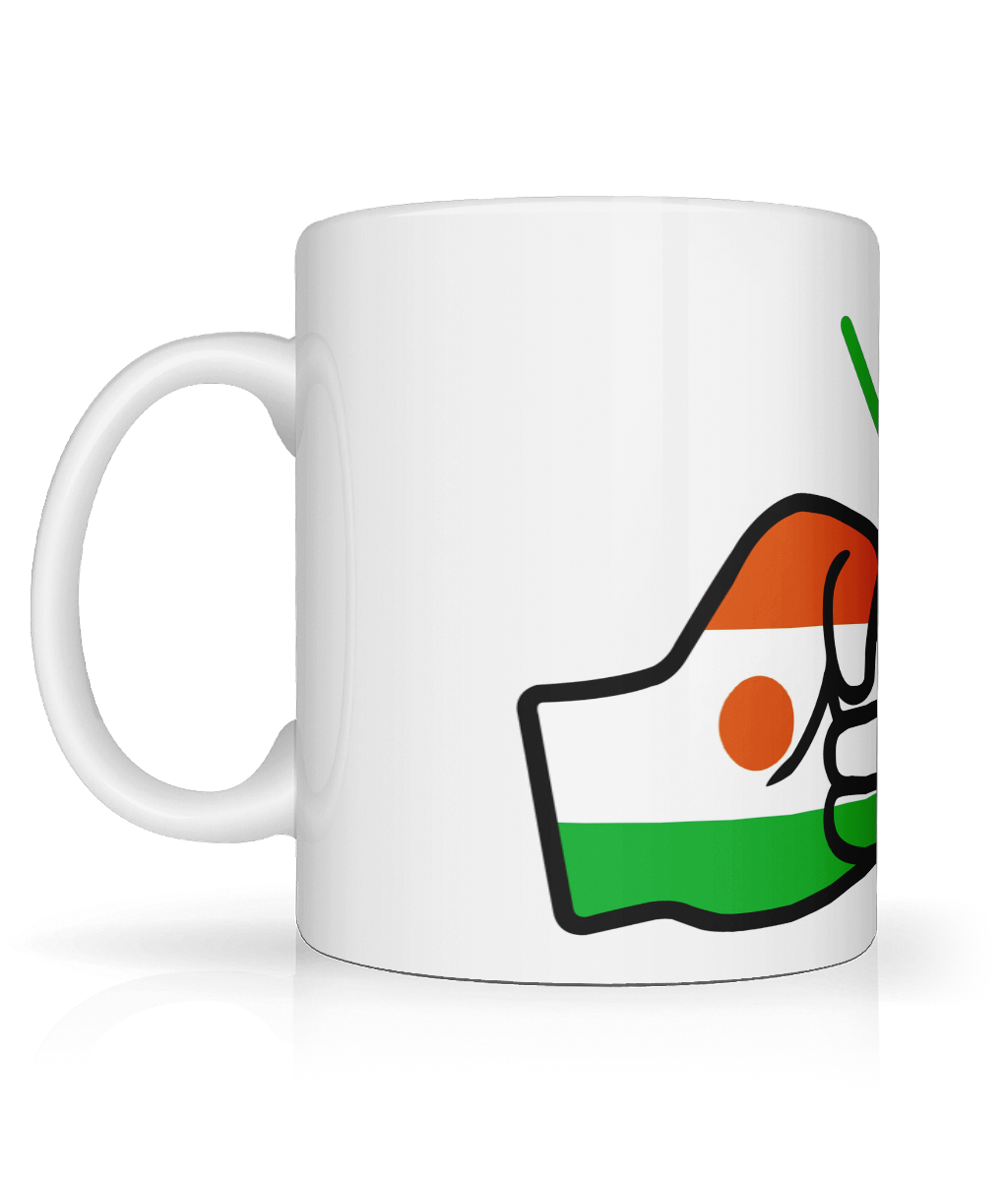 We Run Tings, Niger, Tea, Coffee Ceramic Mug, Cup, White, 11oz