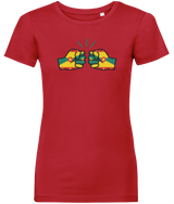 We Run Tings, Grenada, Women's, Organic Ring Spun Cotton, Contemporary Shaped Fit T-Shirt