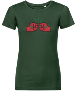 We Run Tings, Morocco, Women's, Organic Ring Spun Cotton, Contemporary Shaped Fit T-Shirt