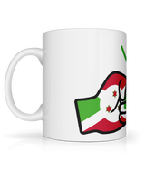 We Run Tings, Burundi, Tea, Coffee Ceramic Mug, Cup, White, 11oz