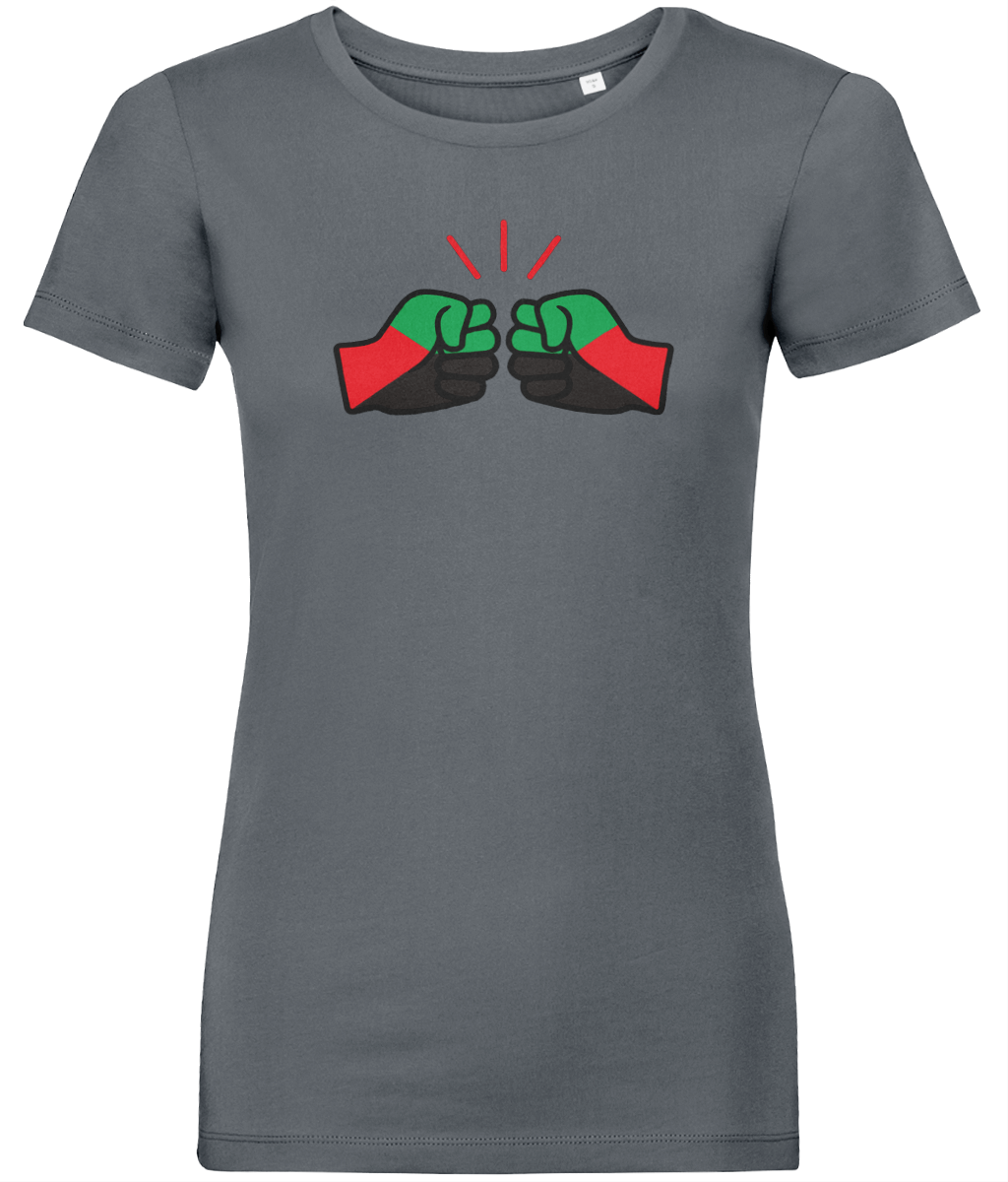 We Run Tings, Martinique, Women's, Organic Ring Spun Cotton, Contemporary Shaped Fit T-Shirt