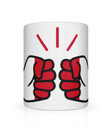 We Run Tings, Guadeloupe, Tea, Coffee Ceramic Mug, Cup, White, 11oz