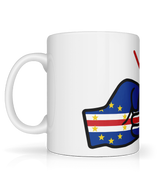 We Run Tings, Cabo Verde/Cape Verde, Tea, Coffee Ceramic Mug, Cup, White, 11oz