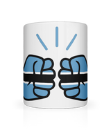 We Run Tings, Botswana, Tea, Coffee Ceramic Mug, Cup, White, 11oz