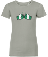 We Run Tings, Nigeria, Women's, Organic Ring Spun Cotton, Contemporary Shaped Fit T-Shirt