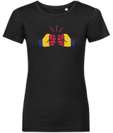 We Run Tings, Chad, Women's, Organic Ring Spun Cotton, Contemporary Shaped Fit T-Shirt
