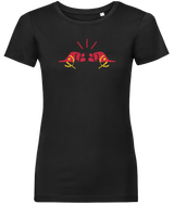 We Run Tings, Angola, Women's, Organic Ring Spun Cotton, Contemporary Shaped Fit T-Shirt