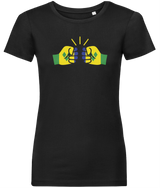 We Run Tings, St. Vincent, Women's, Organic Ring Spun Cotton, Contemporary Shaped Fit T-Shirt