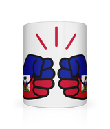 We Run Tings, Haiti, Tea, Coffee Ceramic Mug, Cup, White, 11oz