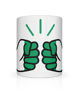 We Run Tings, Cote d’Ivoire/Ivory Coast, Tea, Coffee Ceramic Mug, Cup, White, 11oz