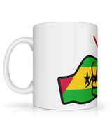 We Run Tings, São Tomé and Príncipe, Tea, Coffee Ceramic Mug, Cup, White, 11oz