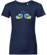 We Run Tings, St. Lucia, Women's, Organic Ring Spun Cotton, Contemporary Shaped Fit T-Shirt