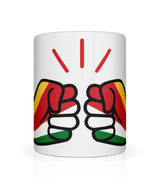 We Run Tings, Seychelles, Tea, Coffee Ceramic Mug, Cup, White, 11oz