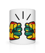We Run Tings, Grenada, Tea, Coffee Ceramic Mug, Cup, White, 11oz