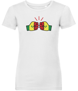 We Run Tings, Senegal, Women's, Organic Ring Spun Cotton, Contemporary Shaped Fit T-Shirt