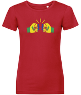We Run Tings, St. Vincent, Women's, Organic Ring Spun Cotton, Contemporary Shaped Fit T-Shirt