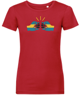 We Run Tings, Bahamas, Women's, Organic Ring Spun Cotton, Contemporary Shaped Fit T-Shirt