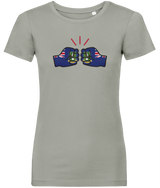 We Run Tings, British Virgin Islands, Women's, Organic Ring Spun Cotton, Contemporary Shaped Fit T-Shirt