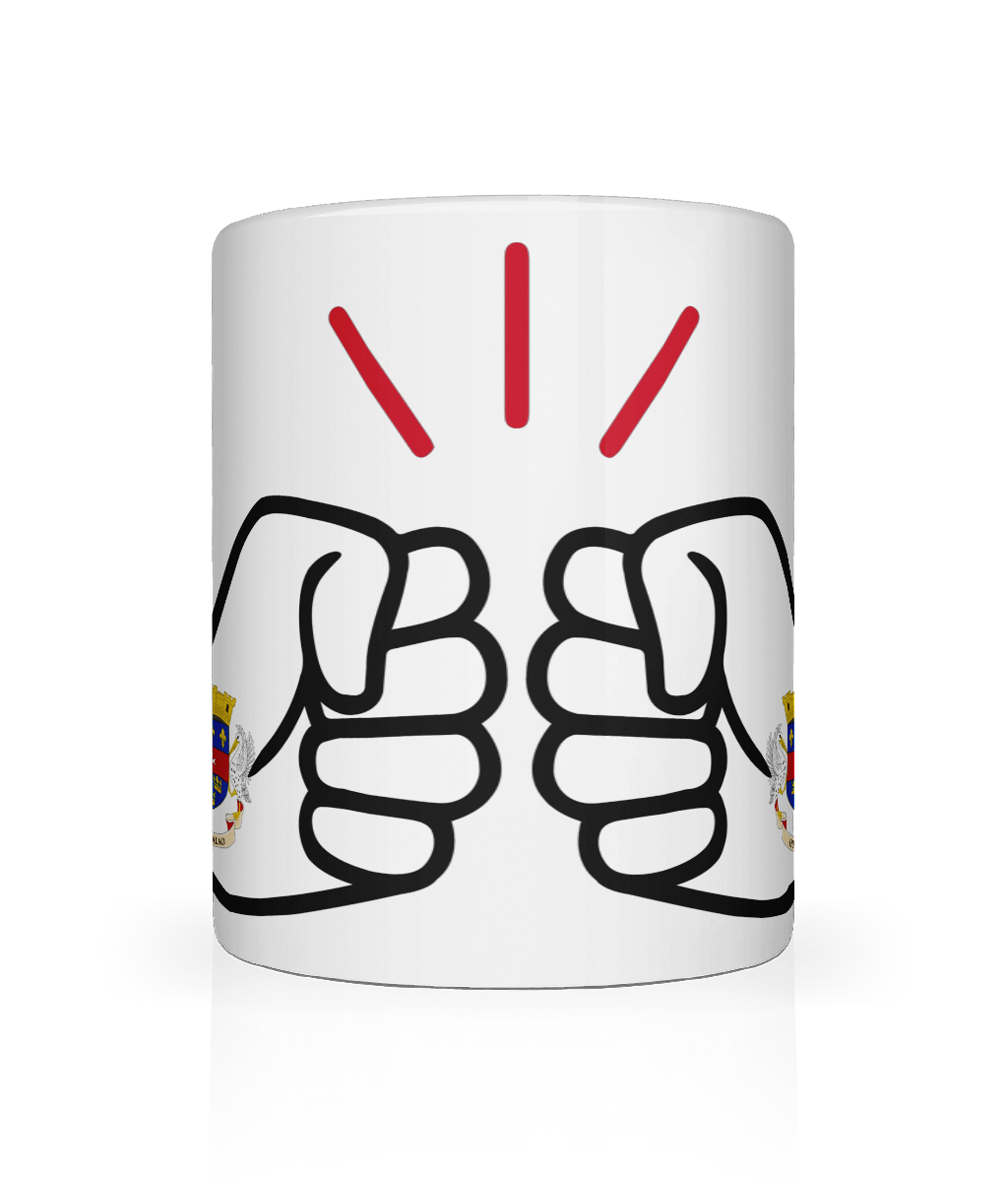 We Run Tings, St Barts, Tea, Coffee Ceramic Mug, Cup, White, 11oz