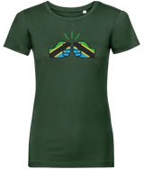 We Run Tings, Tanzania, Women's, Organic Ring Spun Cotton, Contemporary Shaped Fit T-Shirt