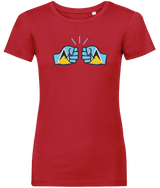 We Run Tings, St. Lucia, Women's, Organic Ring Spun Cotton, Contemporary Shaped Fit T-Shirt