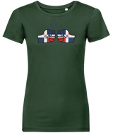 We Run Tings, Dominican Republic, Women's, Organic Ring Spun Cotton, Contemporary Shaped Fit T-Shirt