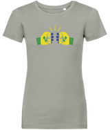 We Run Tings, St. Vincent, Women's, Organic Ring Spun Cotton, Contemporary Shaped Fit T-Shirt