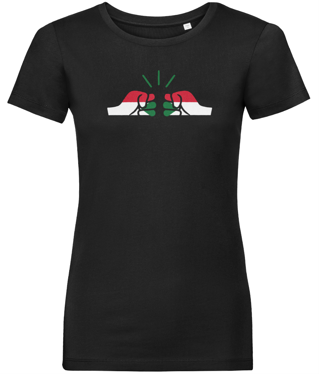 We Run Tings, Sudan, Women's, Organic Ring Spun Cotton, Contemporary Shaped Fit T-Shirt