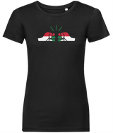 We Run Tings, Sudan, Women's, Organic Ring Spun Cotton, Contemporary Shaped Fit T-Shirt