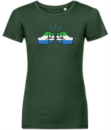 We Run Tings, Sierra Leone, Women's, Organic Ring Spun Cotton, Contemporary Shaped Fit T-Shirt