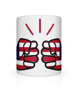 We Run Tings, Liberia, Tea, Coffee Ceramic Mug, Cup, White, 11oz