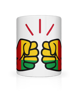 We Run Tings, Guinea-Bissau, Tea, Coffee Ceramic Mug, Cup, White, 11oz