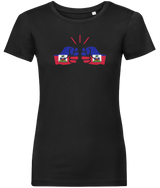 We Run Tings, Haiti, Women's, Organic Ring Spun Cotton, Contemporary Shaped Fit T-Shirt