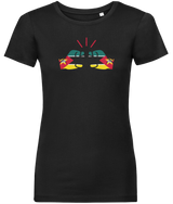 We Run Tings, Mozambique, Women's, Organic Ring Spun Cotton, Contemporary Shaped Fit T-Shirt